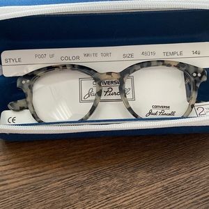 NIB Converse by Jack Purcell. White tortoise frames.